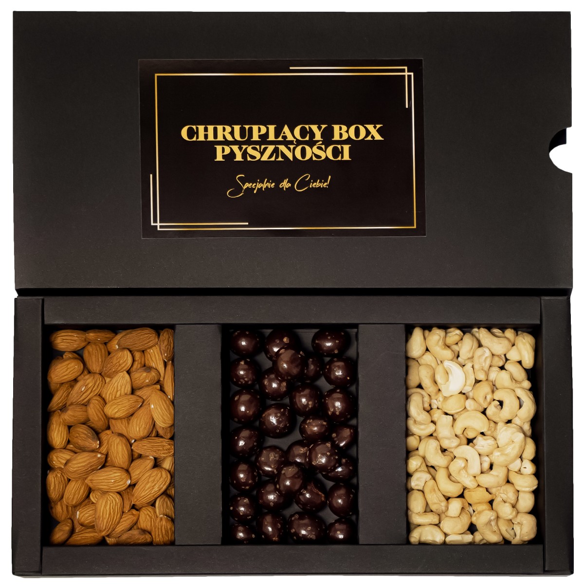 Zestaw prezentowy - bombonierka z bakaliami